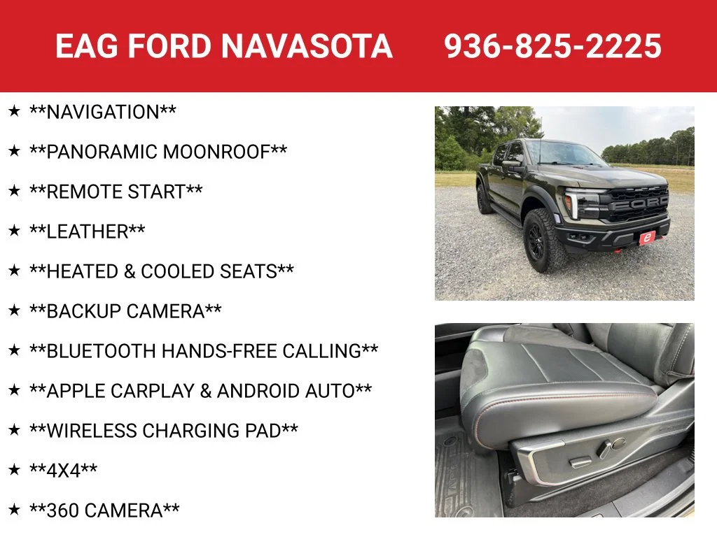 Used 2025 Green Ford Raptor image 4