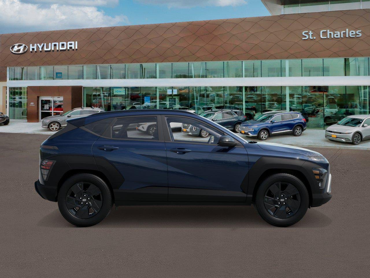 New 2027 Denim Blue Pearl Hyundai SEL Sport AWD image 7