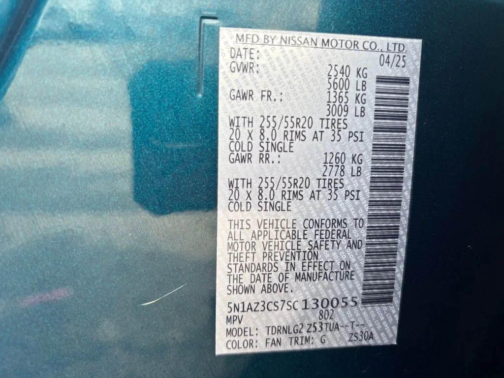Used 2025 Blue Nissan SL image 33