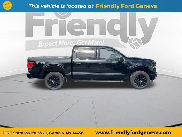 Used 2025 Agate Black Metallic Ford XLT image 4