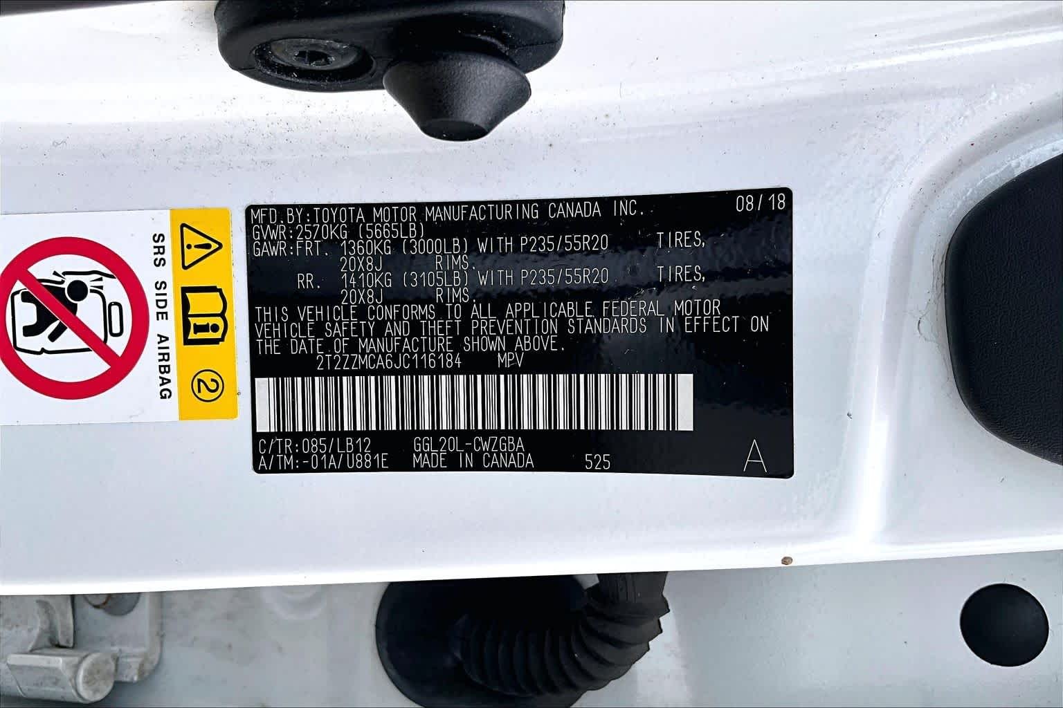 Used 2018 Eminent White Pearl Lexus  image 34