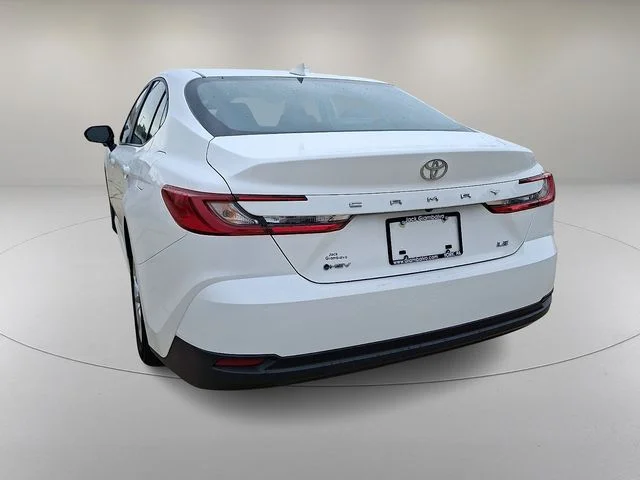 Used 2025 White Toyota LE image 8
