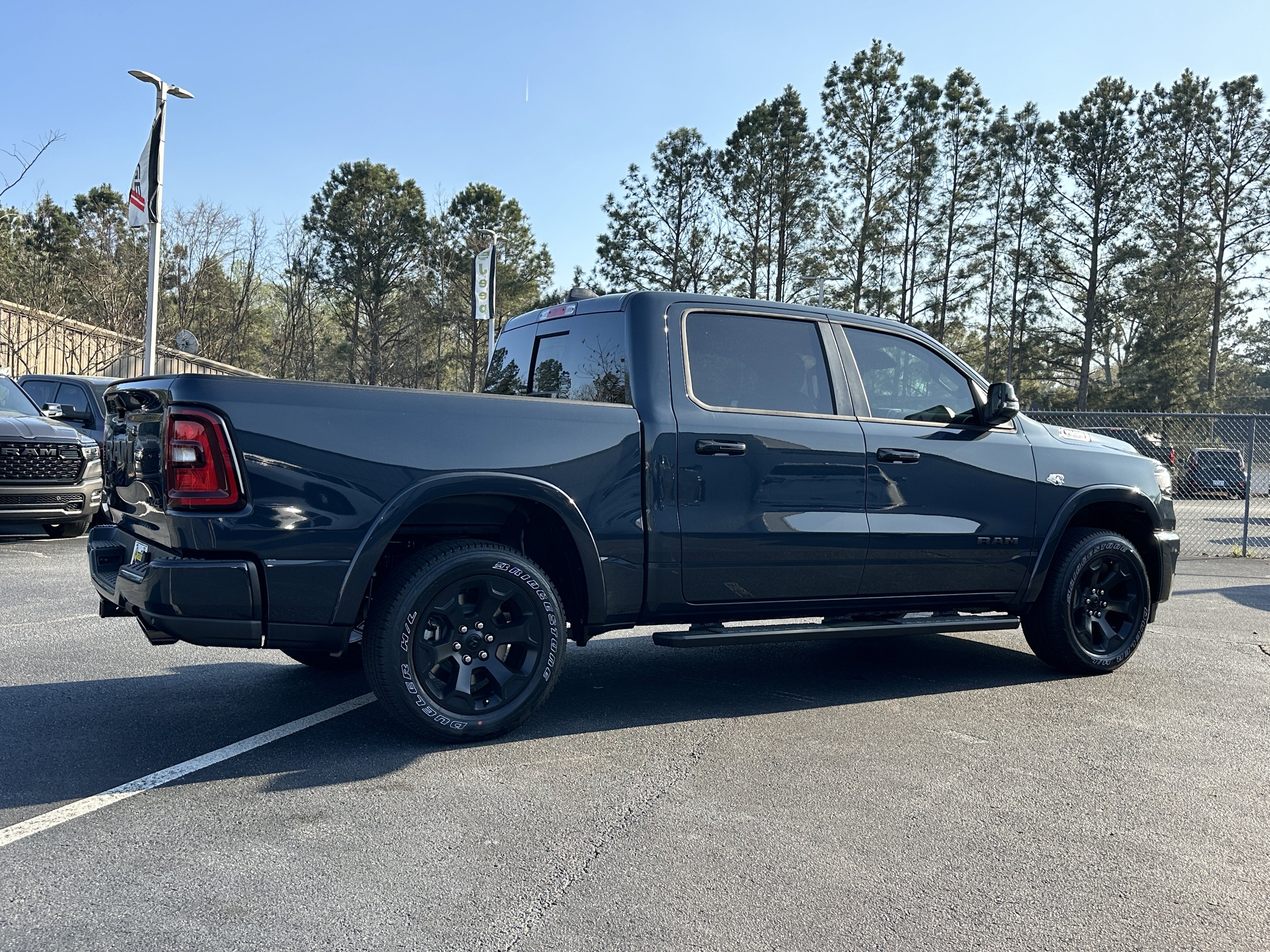 New 2026 Forged Blue Metallic Exterior Paint RAM Big Horn image 8