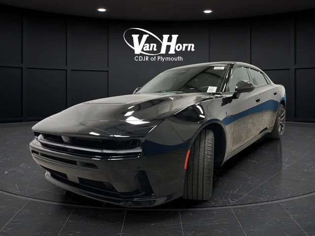 New 2026 Diamond Black Crystal Pearlcoat Dodge Scat Pack Plus image 3