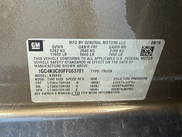 Used 2015 Brownstone Metallic Chevrolet LTZ image 23