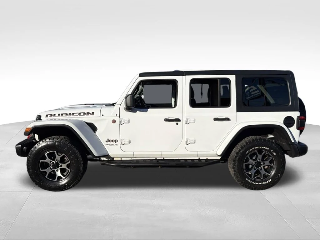 Used 2021 White Jeep Unlimited Rubicon image 5
