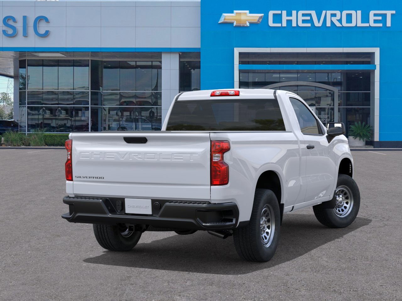 2026 Chevrolet Silverado 1500 WT White at Classic Elite Chevrolet Hwy 6