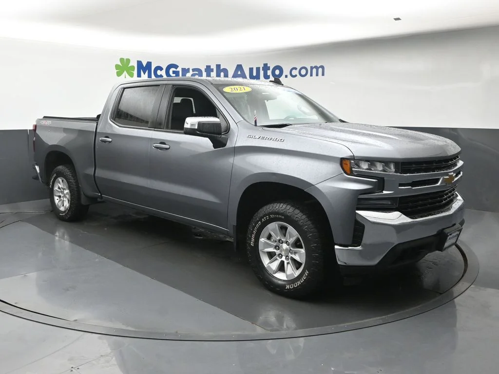 Certified Used 2021 Gray Chevrolet LT image 2