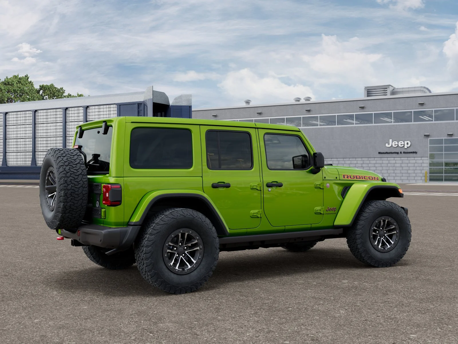 New 2026 Mojito Clear-Coat Exterior Paint Jeep Rubicon X image 2