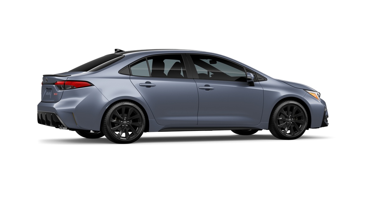 New 2026 Celestite with Midnight Black Metallic roof Toyota XSE image 12
