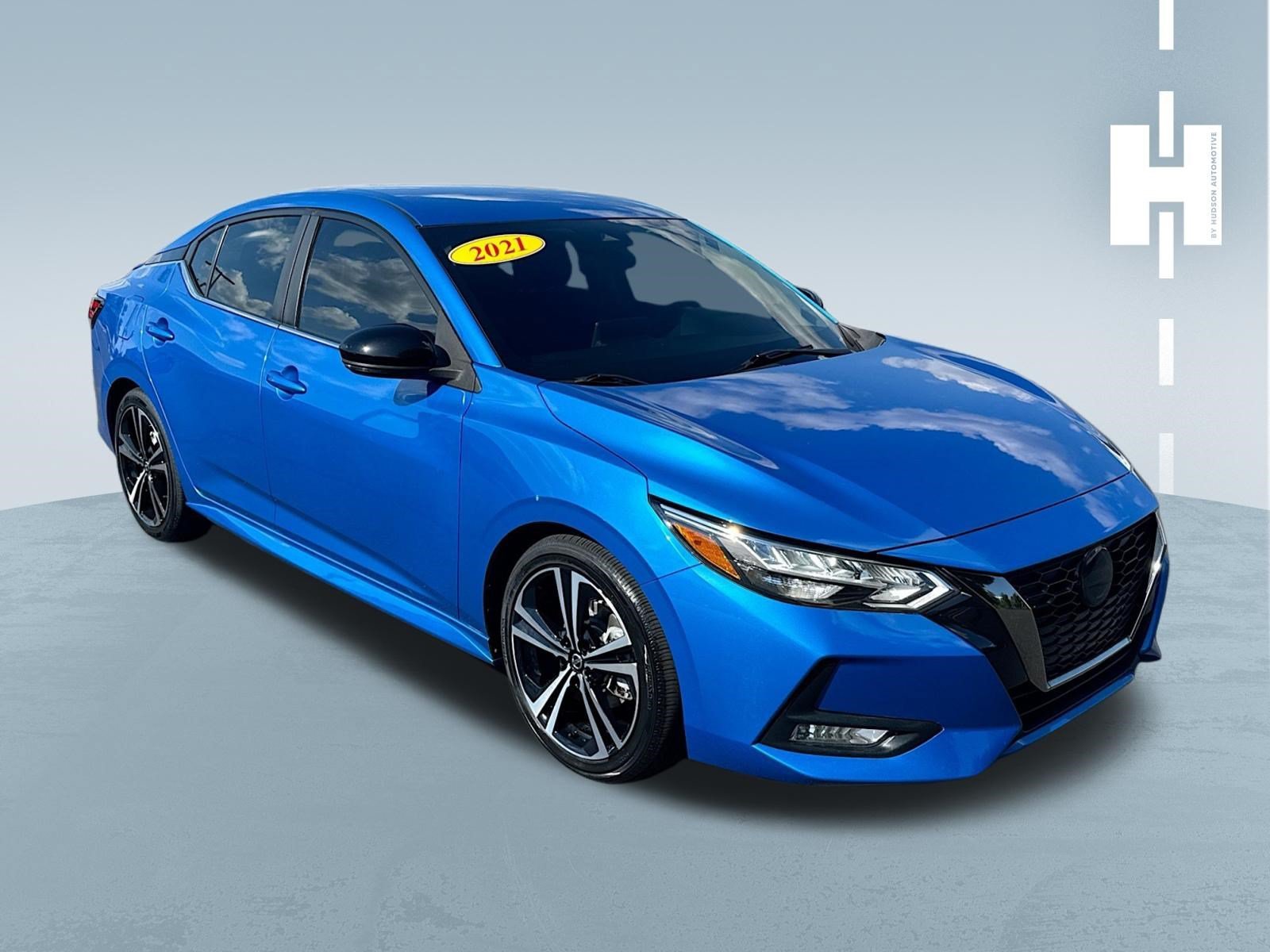 Used 2021 Electric Blue Metallic Nissan SR image 1
