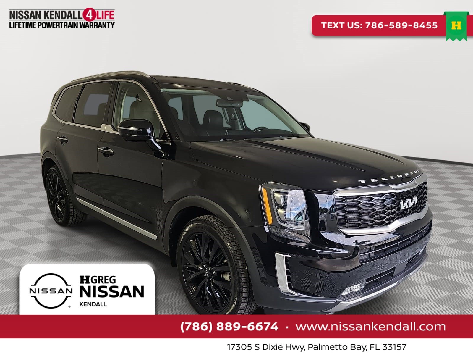 Used 2022 Black Kia SX image 1