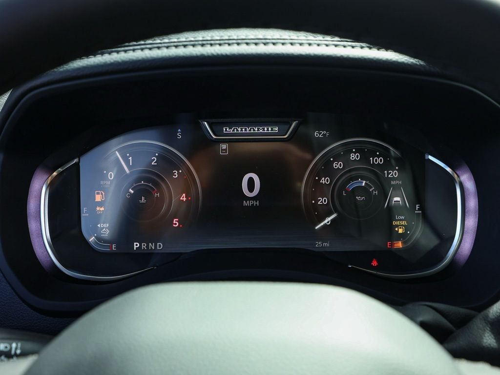 New 2026 Ceramic Gray Clear-Coat Exterior Paint RAM Laramie image 26