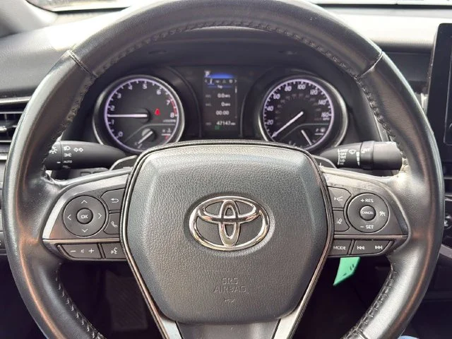 Used 2023 Midnight Black Metallic Toyota SE image 21