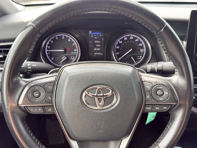 Used 2023 Midnight Black Metallic Toyota SE image 21