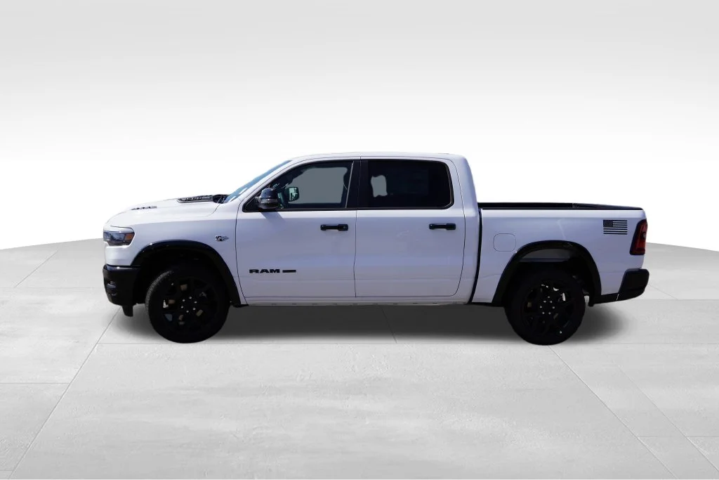New 2026 Bright White Clear-Coat Exterior Paint RAM Laramie image 6