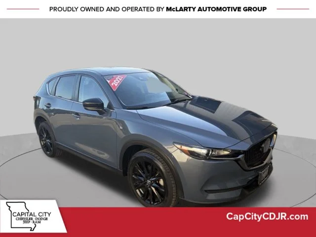 Used 2021 Gray Mazda Carbon Edition Turbo image 1