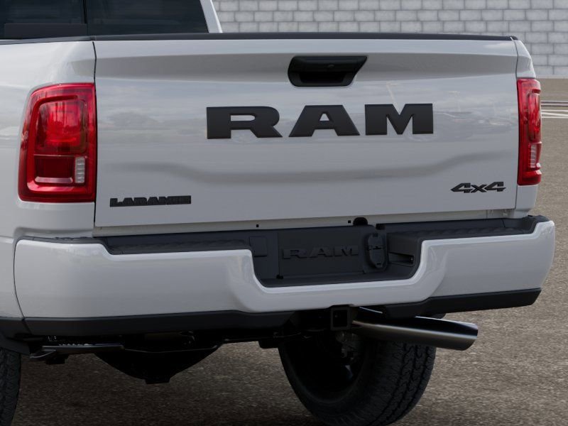New 2026 Bright White Clear-Coat Exterior Paint RAM Laramie image 13