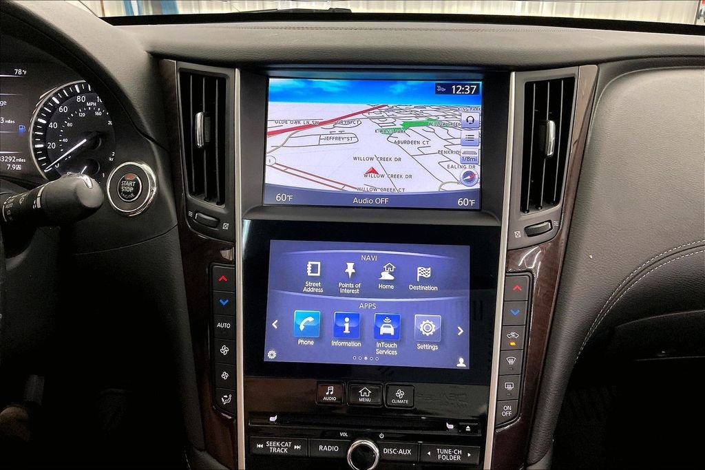 Used 2018 Black INFINITI 3.0t LUXE image 35