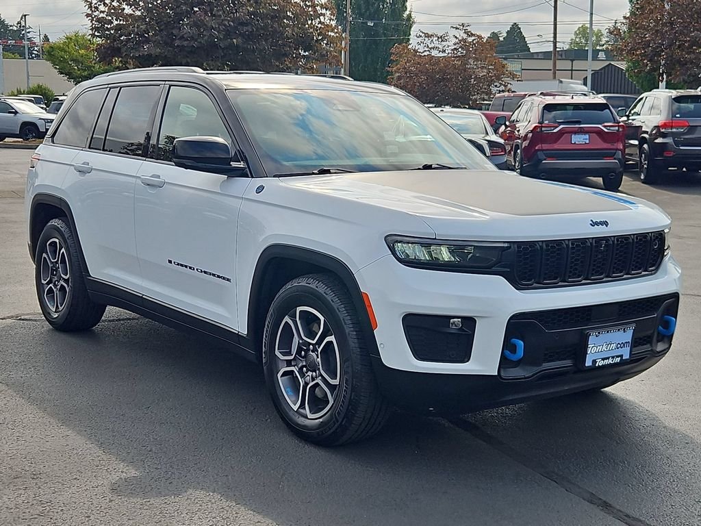 Certified Used 2022 White Jeep Trailhawk 4xe image 8