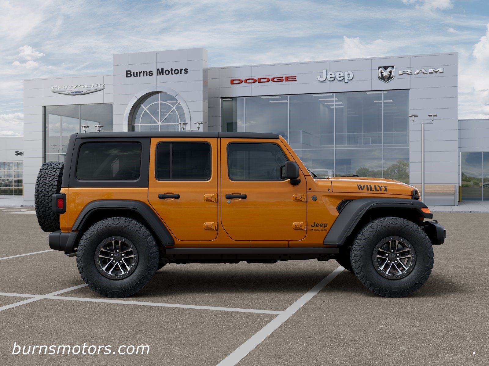 New 2026 Goldilocks Exterior Paint Jeep Willys 4-Door XTREME image 21