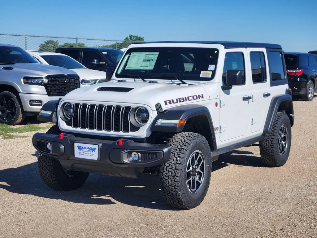 New 2026 Bright White Clearcoat Jeep Rubicon image 2