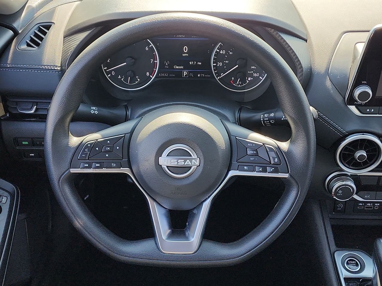 Used 2024 Atlantic Gray Metallic Nissan SV image 19