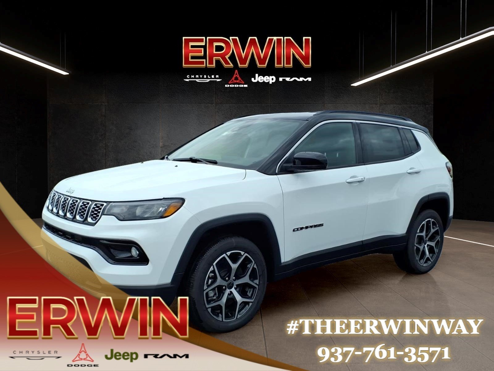 New 2026 Bright White Clearcoat Jeep Limited image 3