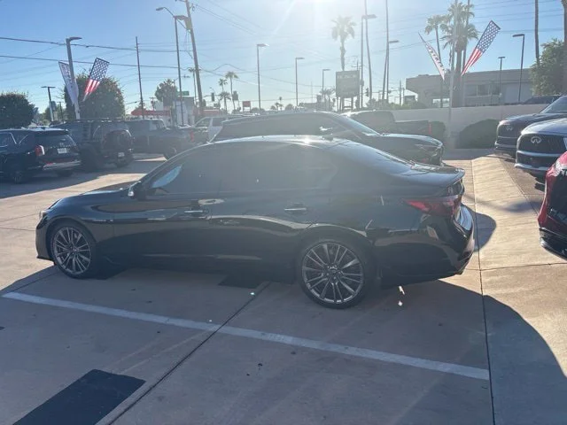Used 2024 Black Opal Metallic INFINITI Red Sport 400 image 9
