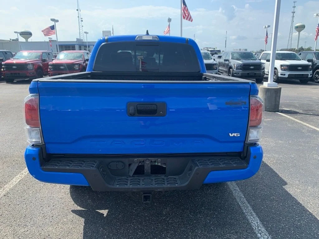 Used 2021 Blue Toyota TRD Sport image 4