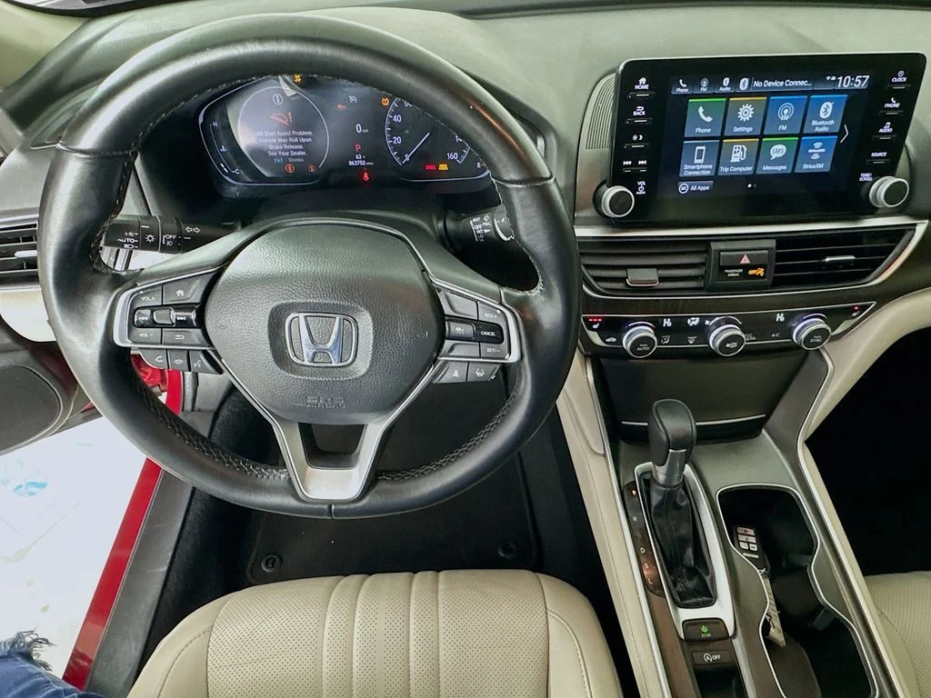 Certified Used 2022 Radiant Red Metallic Honda EX-L image 14