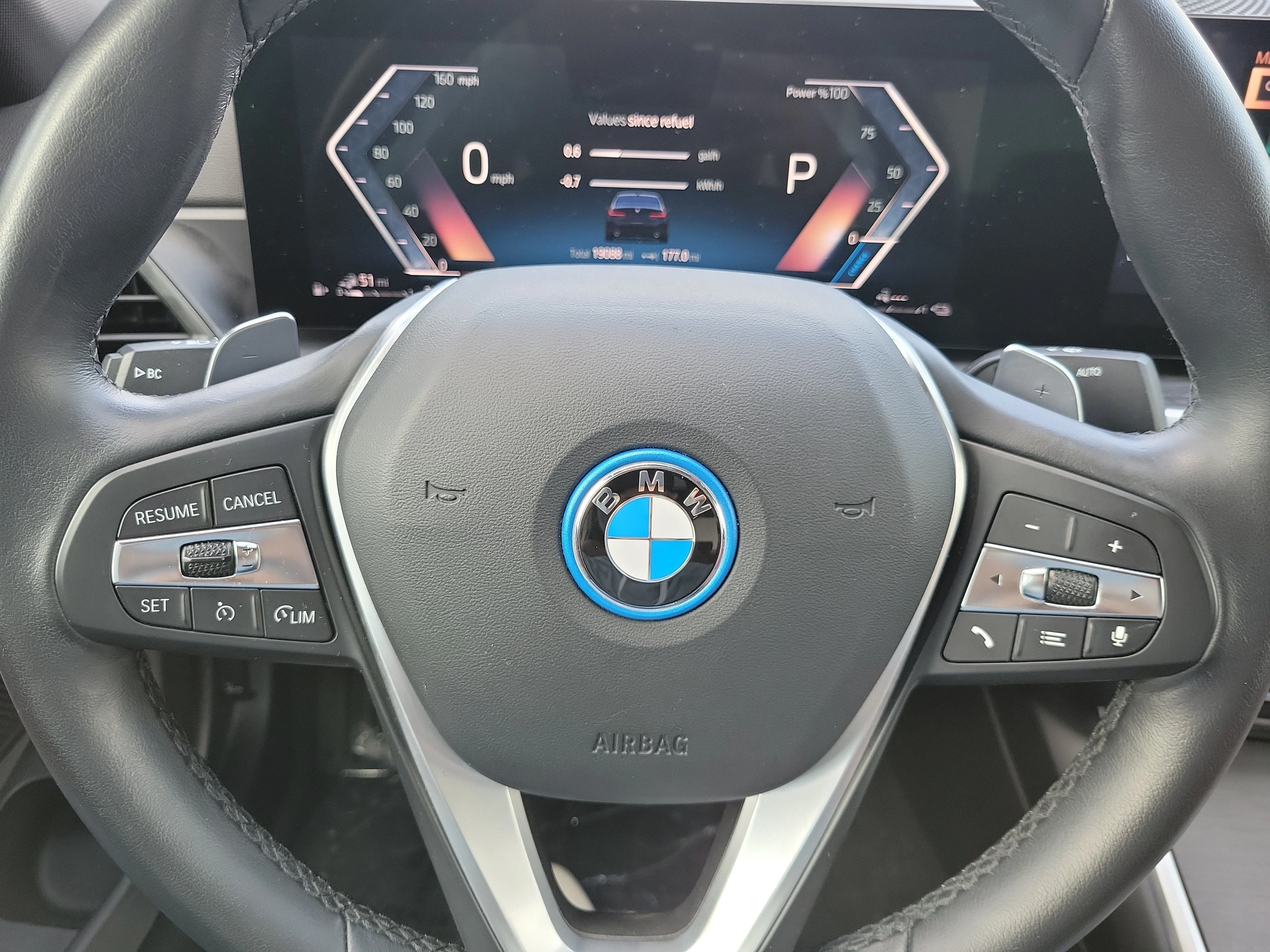 Used 2023 Jet Black BMW 330e xDrive image 25