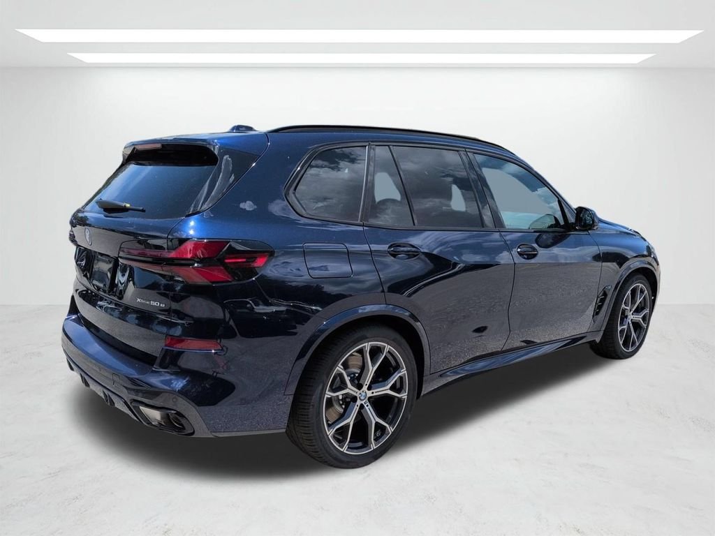 New 2026 Tanzanite Blue II Metallic BMW xDrive50e image 4
