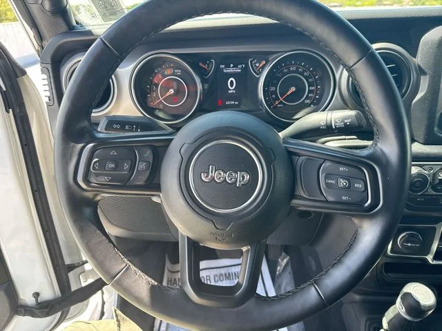 Used 2022 White Jeep Unlimited Sport S image 14