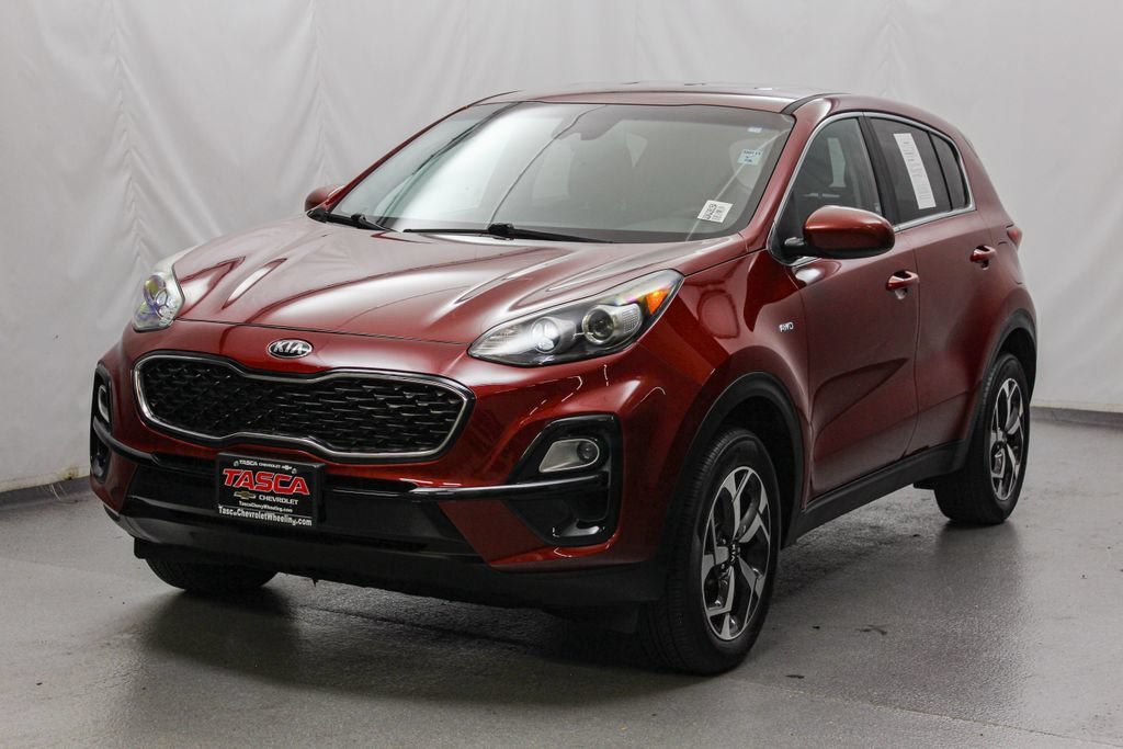 Used 2020 Red Kia LX image 5