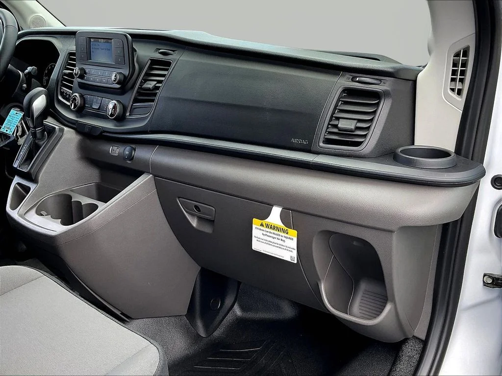 New 2025 Oxford White Ford Passenger Van XL image 30