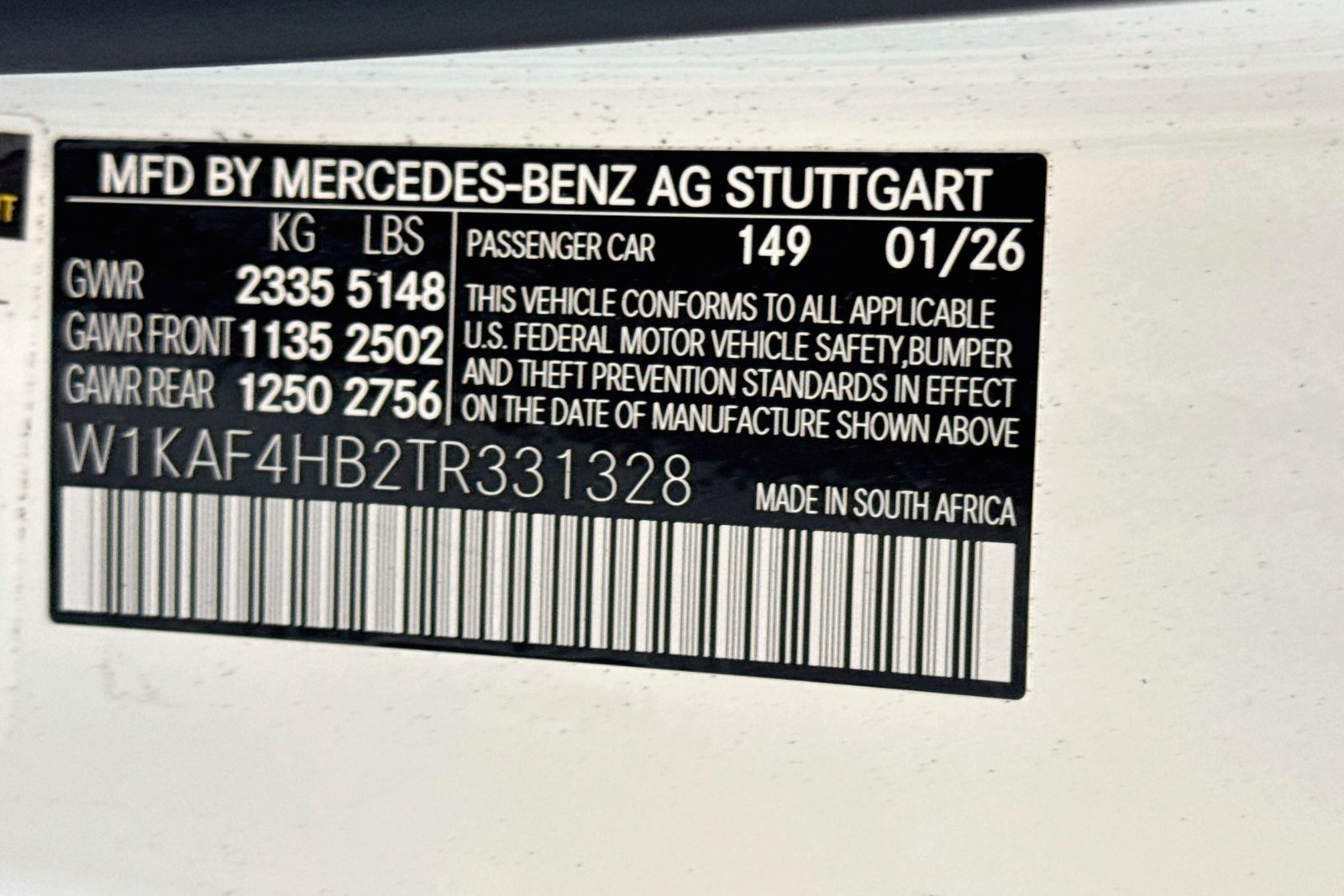 New 2026 Polar White Mercedes-Benz C 300 image 30