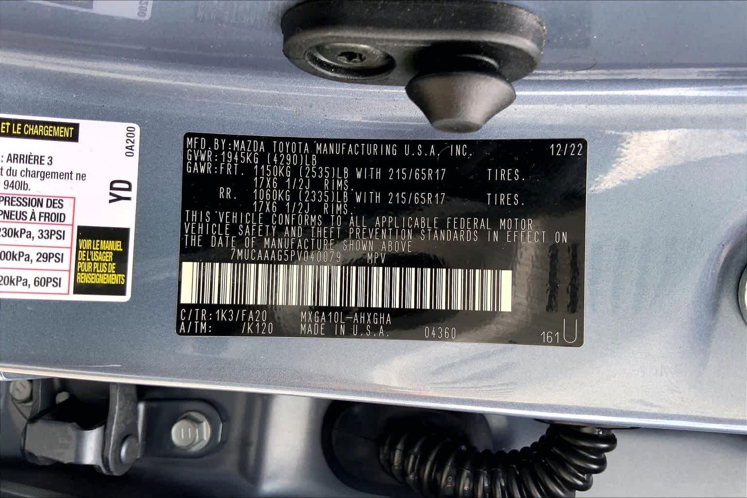 Used 2023 Celestite Toyota LE image 36