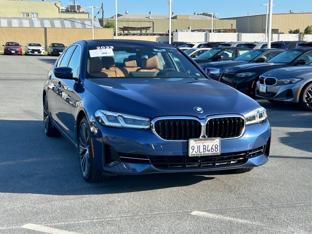 Certified Used 2023 Phytonic Blue Metallic BMW 540i image 7