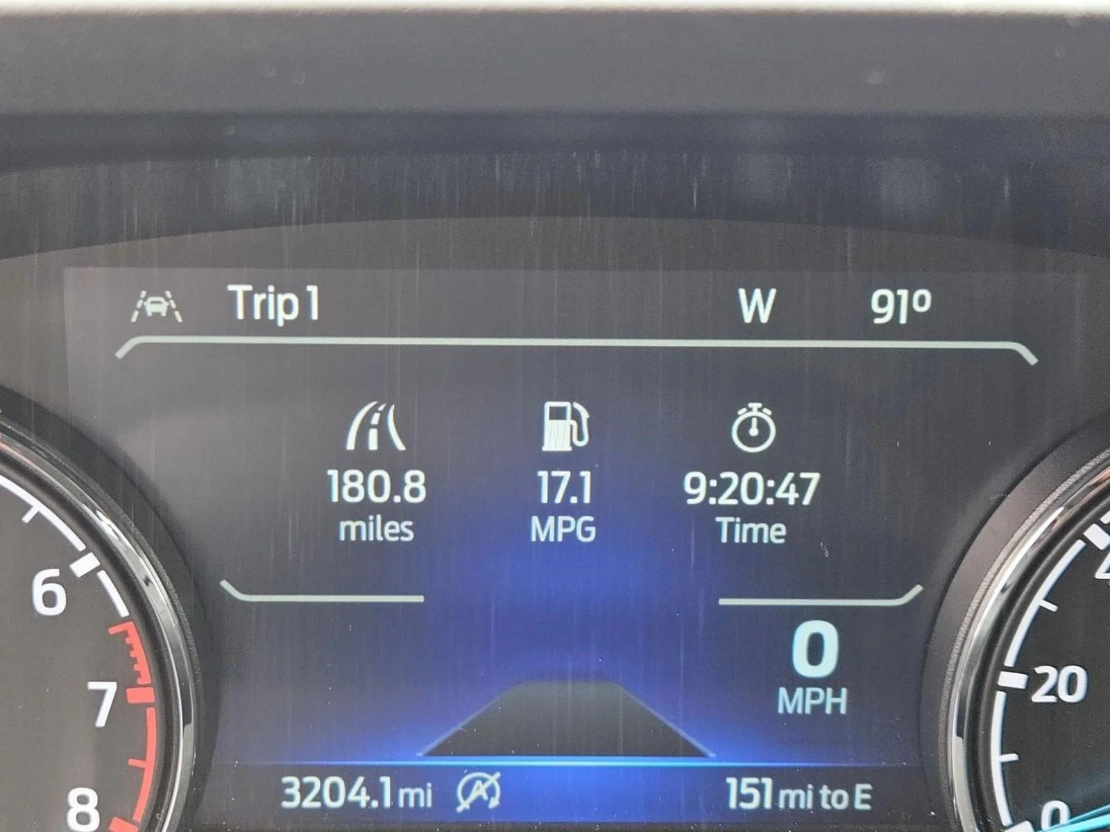 Used 2024 Azure Gray Metallic Tri-Coat Ford LARIAT image 11
