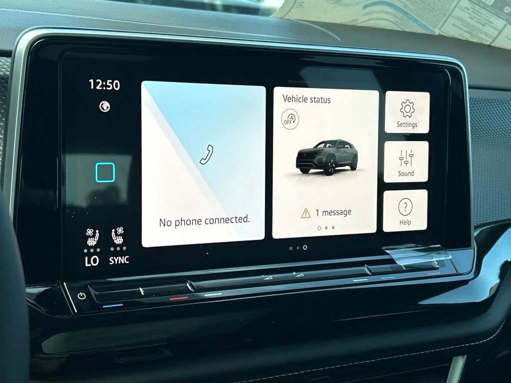 New 2026 White Volkswagen 2.0T SEL R-Line Black image 36
