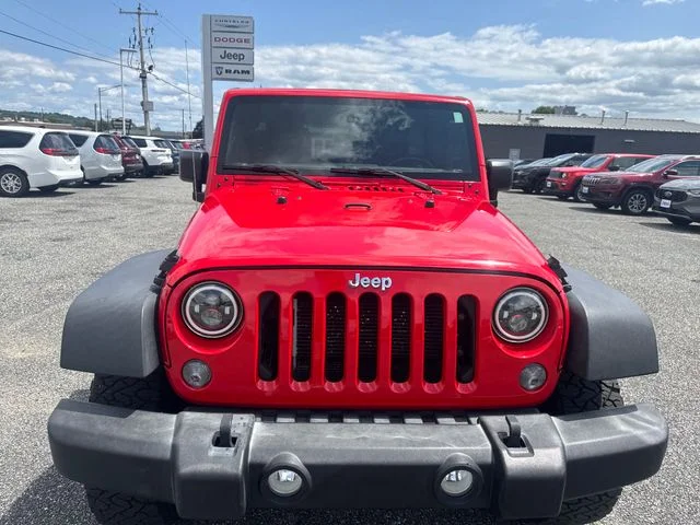 Used 2017 Firecracker Red Clearcoat Jeep Unlimited Sport image 10
