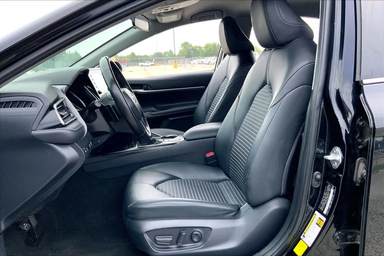 Used 2024 Midnight Black Metallic Toyota SE image 8