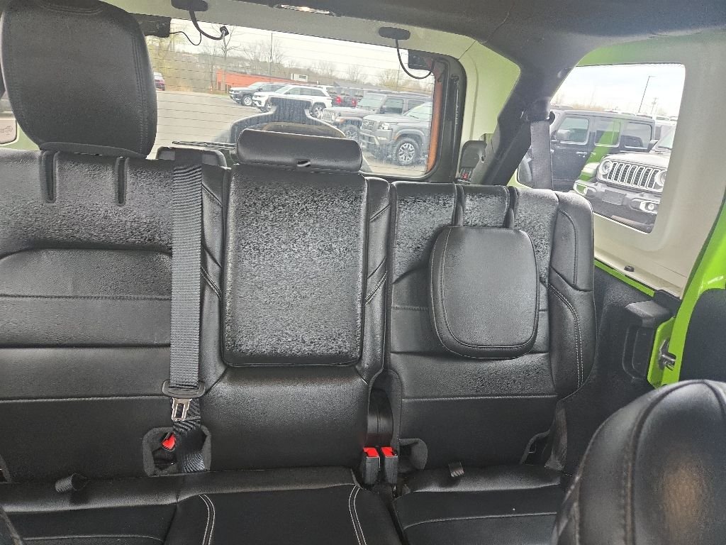 Used 2021 Green Jeep Unlimited Sahara High Altitude 4xe image 25
