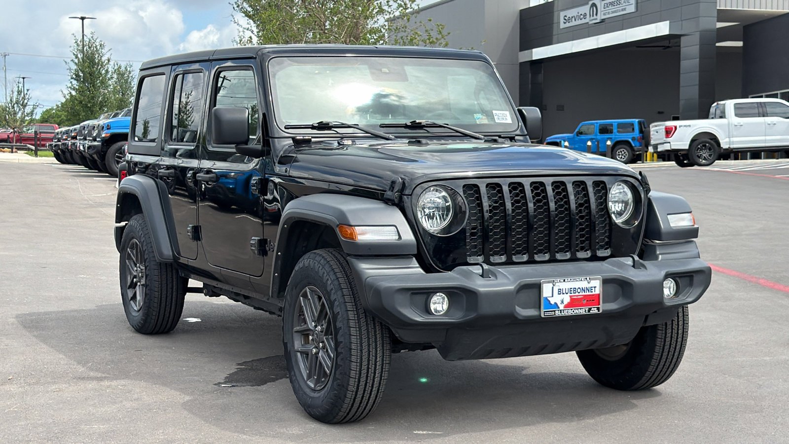 Used 2024 Black Clearcoat Jeep Sport S image 3
