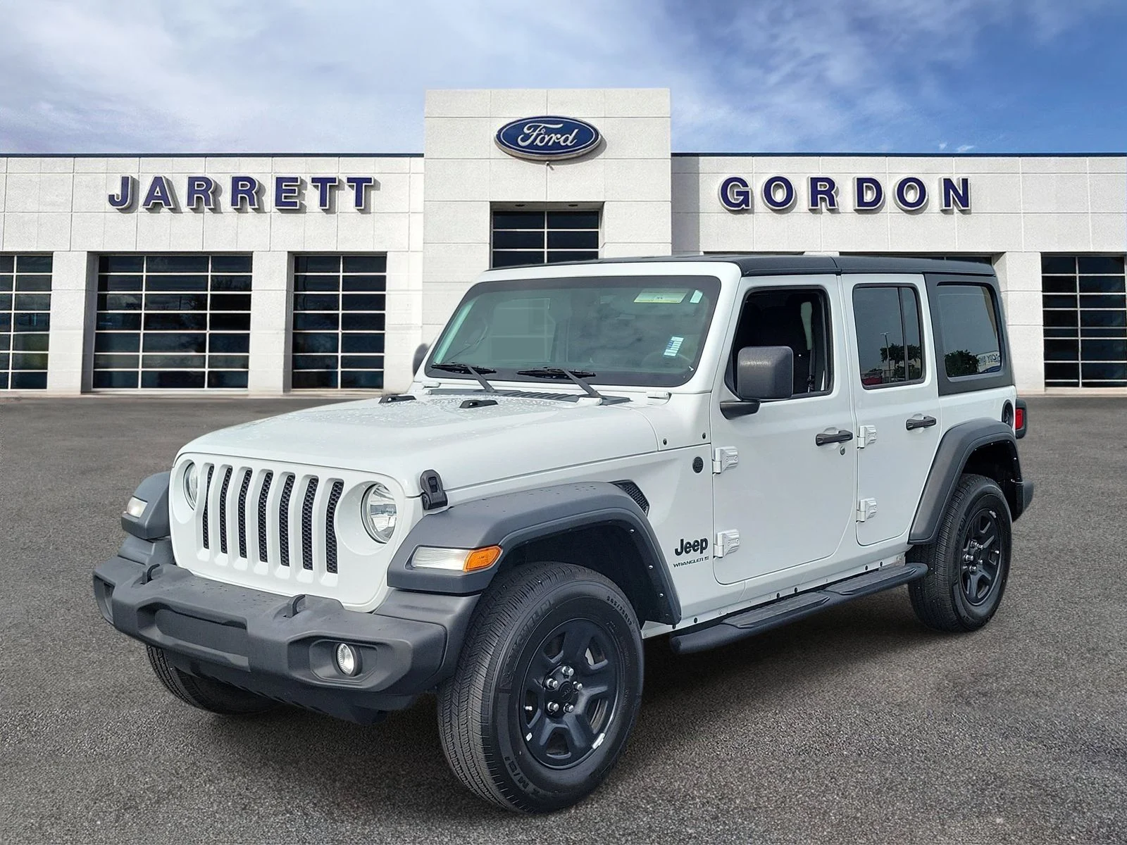 Certified Used 2023 White Jeep Sport image 2
