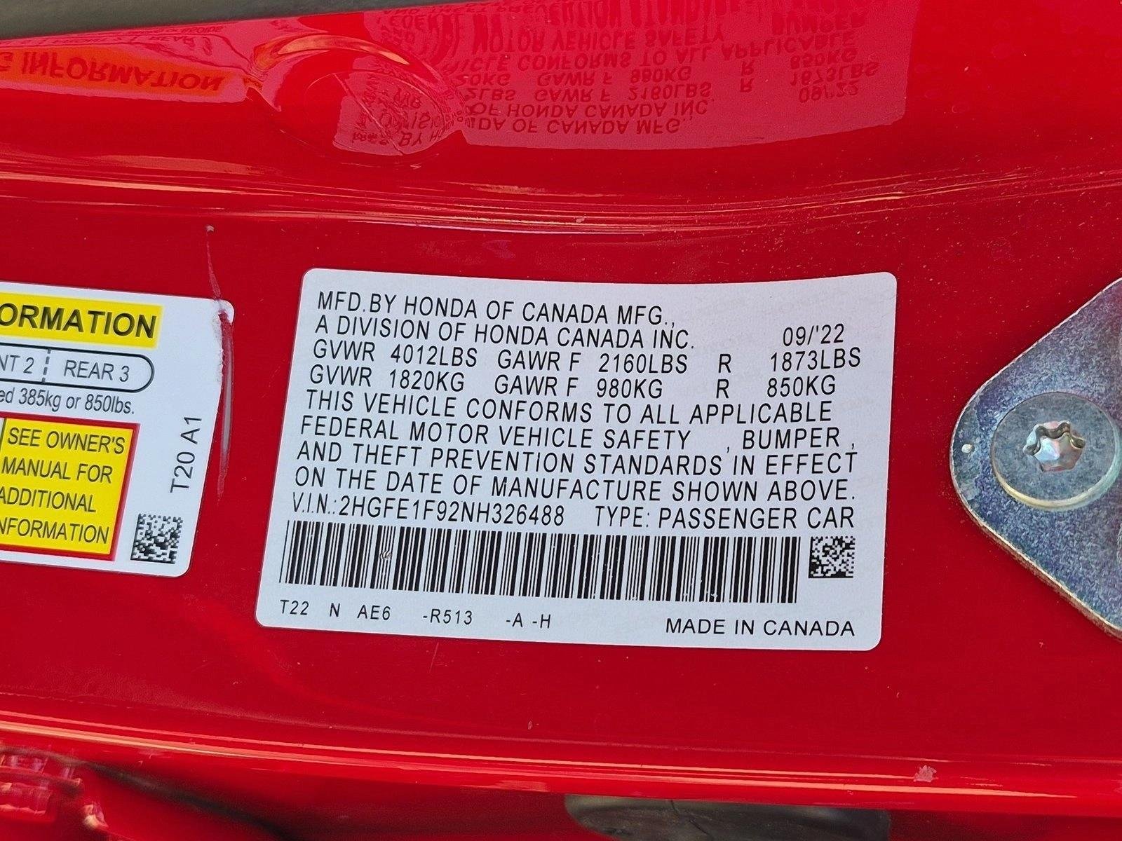 Used 2022 Red Honda Touring image 24