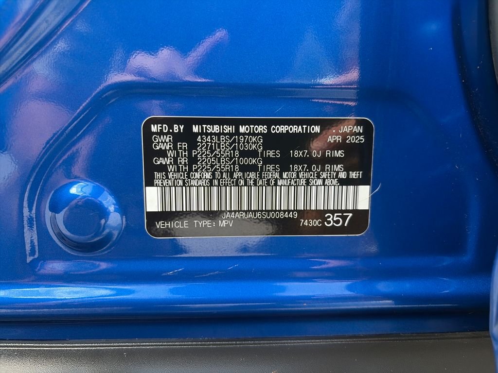 Used 2025 Blue Mitsubishi 2.0 SE image 26
