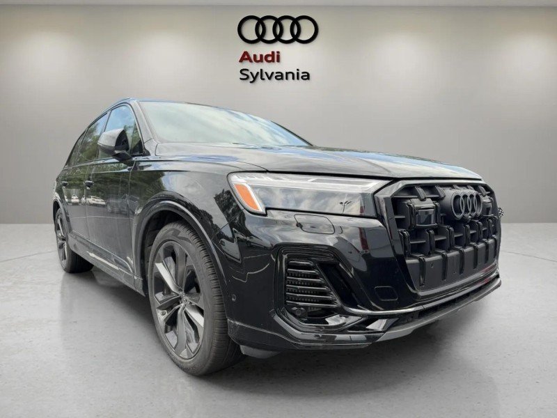 Certified Used 2025 Mythos Black Metallic Audi Premium Plus image 1
