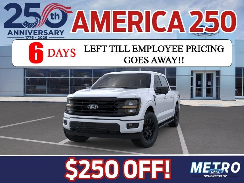 New 2026 Oxford White Ford XLT image 3